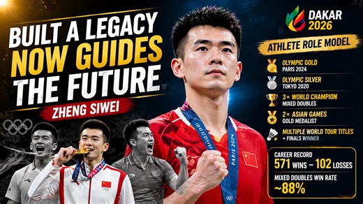 Zheng Siwei chosen for Dakar 2026!