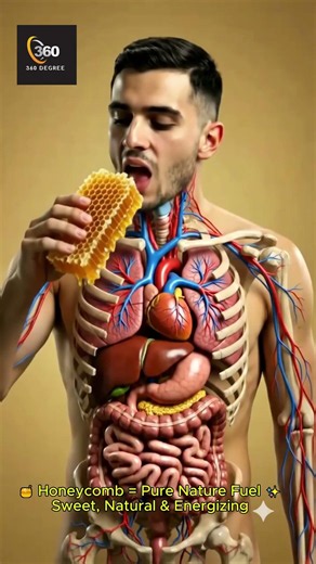 Honeycomb, Fire Taco and Coffee: What Happens Inside Your Body? | Human Digestive System