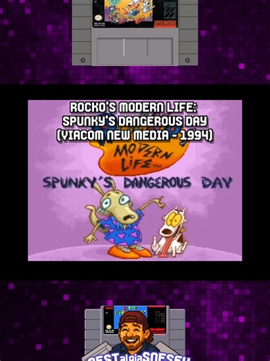 Rocko’s Modern Life: Spunky’s Dangerous Day | El plataformas más extraño de SNES. Rocko’s Modern Life: Spunky’s Dangerous Day es uno de los juegos más raros y difíciles basados en caricaturas de la Super Nintendo. Con niveles caóticos, humor absurdo y un estilo visual totalmente fiel a la serie de Nickelodeon, este plataformas sorprendió a muchos por su alta dificultad y diseño impredecible. No es un juego para cualquiera, pero sí una curiosidad imprescindible para los fans de Rocko y de los pla