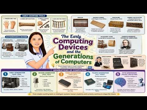 Computer 3 | Term 1 | Early Computing Device | Generations of Computers | Teacher Beth Class TV
