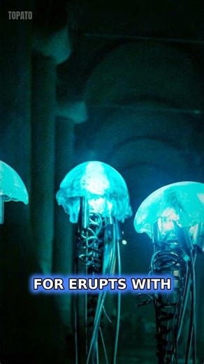 This Squid Vanishes, Then: ALIEN Light! 🦑👽 #shorts