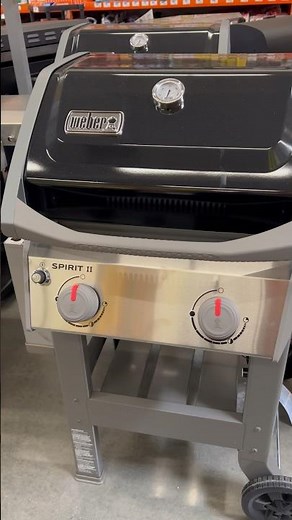 The Home Depot- Weber Spirit II E-310 3-Burner Propane Gas Grill in Black