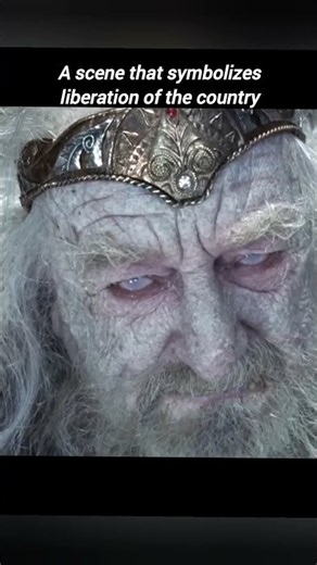 Gandalf frees King Theoden | Lord of The Rings: The Two Towers | Aragorn, Legolas, Gimli, #west #uk