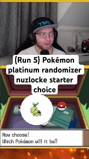 (Run 5) Pokémon platinum randomizer nuzlocke starter choice #pokemon #nuzlocke #pokemonplatinum #fyp