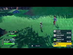 Floragato in Battle (Pokémon Scarlet)