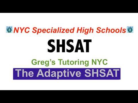 The Adaptive SHSAT is NOT i-Ready "deep dive", PART 3a