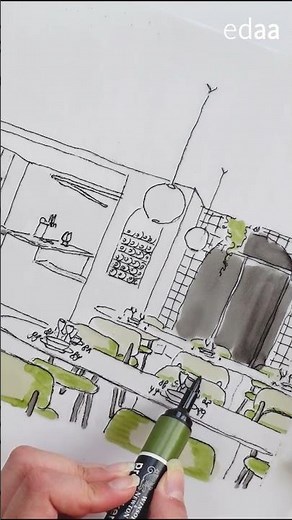 TUTO 🎨 Mise en couleur d'un croquis au Promarker