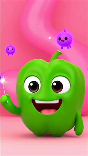 Meet Bell Pepper – your tiny tummy superhero! 🫑⚡👉 Like, Share & Subscribe for more healthy hero
