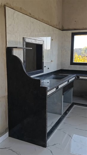 Sk Tile work | Modular kitchen platform design 🤩✨ | Instagram