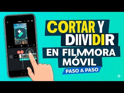 Cómo CORTAR y DIVIDIR videos en FILMORA MÓVIL (Paso a Paso)