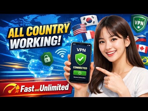 New All COUNTRY WORKING VPN 🔥