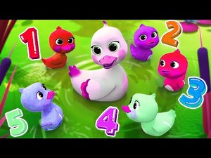 🎵 Five Little Duck Remix 1 MIN LOOP | Fun & Cute Nursery Rhymes Sound Variations 🎶 @LittleDuckDreams