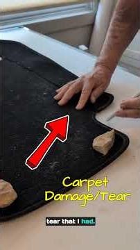 let's Trace this old van carpet piece and cut a new one using logic Trace