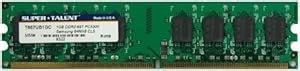 Amazon.com: Super Talent DDR2-667 1GB/64x8 Memory T667UB1GC, Bulk : 電子