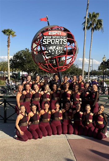 POV: You’re at #udanationals in Orlando, FL with the @Carolina Dance Team ✨ Junior @bridget takes us behind the lights for competition weekend! 🏰