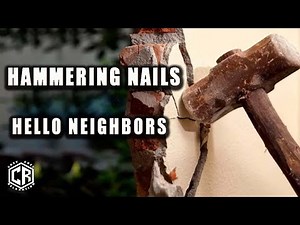 3 HOURS OF HAMMER SOUNDS. Hammering Nails Sound Effect