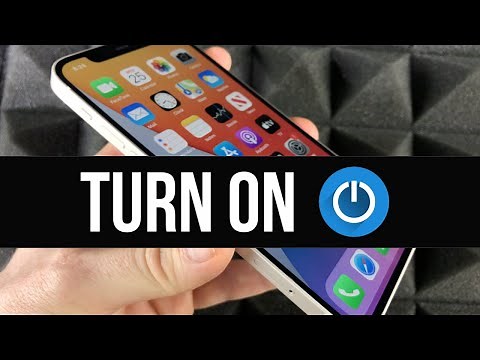 How to Turn On iPhone 12