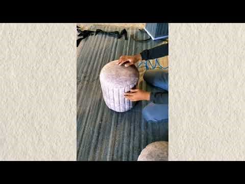 Amazing Upholstery Skills | Round Stool Making from Scratch