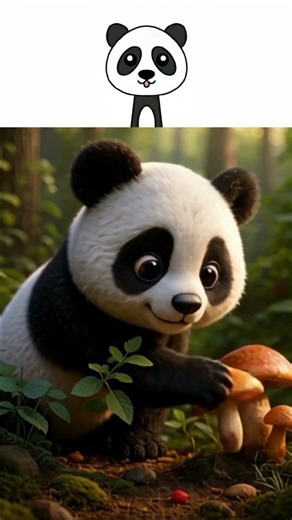sprunki OC Panda Foraging real life #sprunki#incredibox
