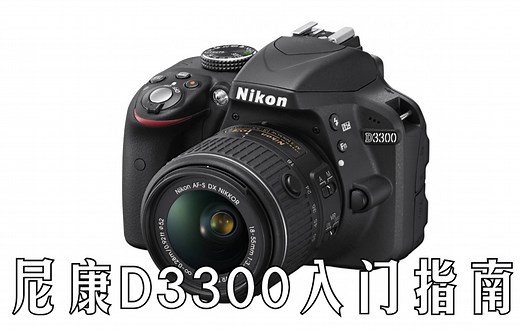 【入门指南】尼康D3300快速入门指南（D3300）[双语CC字幕]