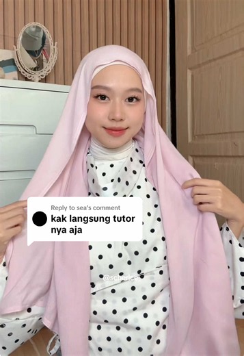 Tutorial Pashmina Simple dan Mudah — Hijab Bandana Style 1