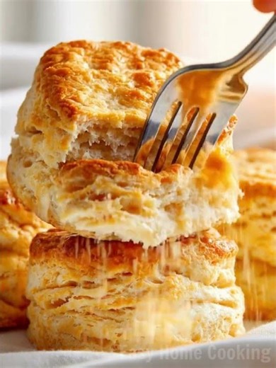 Homemade Buttermilk Biscuits with Honey