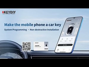 How to Program KEYDIY Phone as Key (on Mazda3 using KD-X4)- OBDII365