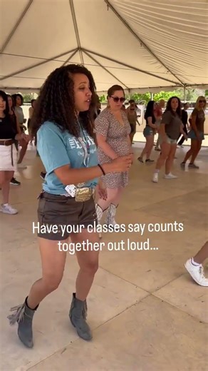 Struggling Students? Fix Your Dance Teaching Method Like This #danceinstructor #linedancing