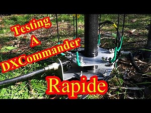 I built a DXCommander Rapide Vertical for HF Radio Comms. Morse Code, Ham Radio, Wiltshire Man
