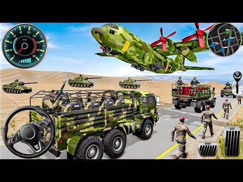 Army Truck Driving Cargo Games - US Offroad Army Truck Driving 3D 2026 - Andriod Gameplay