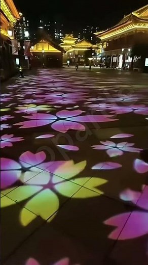 🌸 Dynamic Flower Projection Lamp: See Your Space Bloom—No Real Flowers Needed!