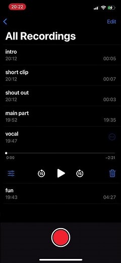 How to import file from Voice Memos