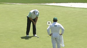 Ernie Els makes 10 on first hole thanks to seven putts
