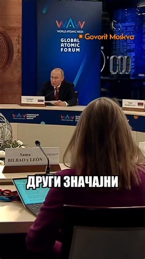 Putin: Nuklearne elektrane pružaju „zelenu“ energiju | Govorit Moskva