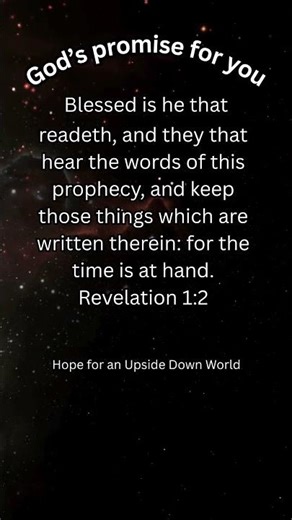 God's Promise Blessed is He that Readeth