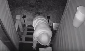 Homeowner sets up explosive device to ward off package thief