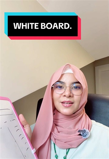 Mini White Board for Desk — Reusable Daily Planner & Reminders