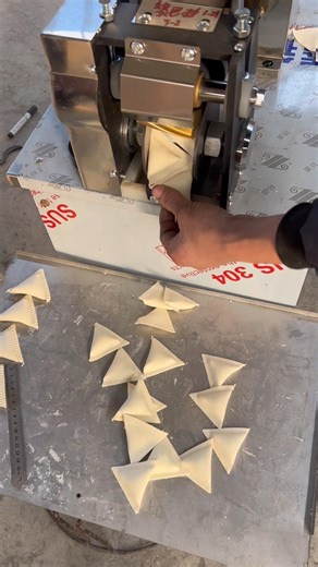 Custom Samosa forming machine for American customer