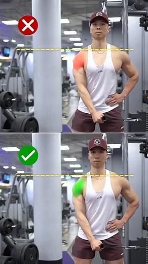 377K views · 2.2K reactions |  STOP Making This Cable Lateral Raise Mistake! A common mistake in the cable lateral raise is shrugging your shoulders as you lift the handle, which shifts tension to the traps instead of the lateral delts. To keep the focus on your delts, keep your shoulders depressed throughout the entire movement. ( Via ~deltabolic on Instagram) #fitness #gym #workout #fit #cablelateralraises #lateralraise | Gym laboratory | Facebook