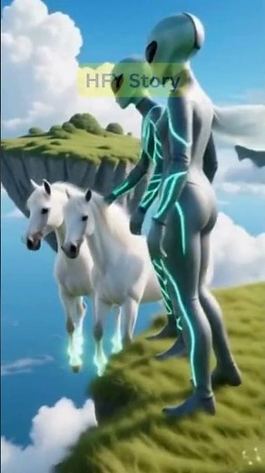 The Aliens rides human horse #aliens #hfy #shorts