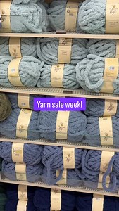 ✨Yarn shopping is the best 🧶 . This was a surprisingly small haul 😆. The hardest part is only shopping for 1-2 projects when I have 20 ideas in my head! I managed to stay pretty focused today 💪🏻 . . . #fingerknitting #yarnbeeeternalbliss #yarn #diy | Forever Cozy Knits