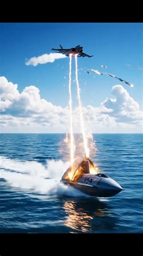Incredible Ocean Chase Ends With an Impossible Submarine Escape! #Transformers #Jet #Submarine