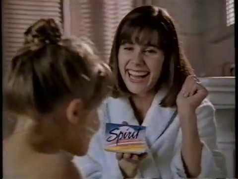 1991 Dial Spirit Soap "Three Soaps in One" TV commercial