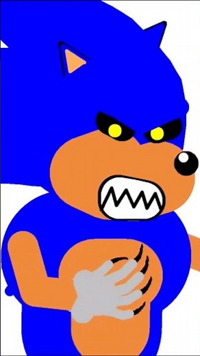 Sonic Transforms Into Werewolf (Werehog) #animation #sonicthehedgehog