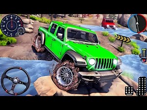 4x4 Offroad Jeep Driving Simulator 3D - Drive SUV 4x4 jeep Offroad Game - Android GamePlay