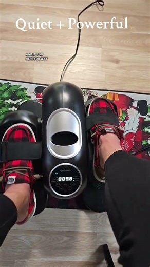 Uncomfortable when staying still too long? The MERACH Under Desk Elliptical seated pedal exerciser