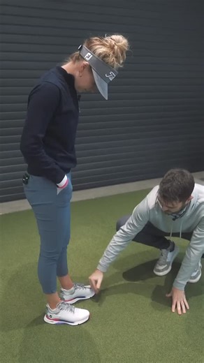 Clarkes’ Golf | “There’s a lot to untap in this area when it comes to performance gains.” - @ionastephen Iona receives her first ever FootJoy shoe fitting... | Instagram