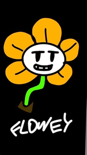 Drawing Flowey From Undertale