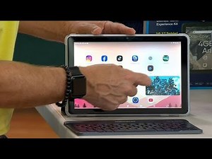 Memorex 10.1" 128GB Tablet with Keyboard and Case