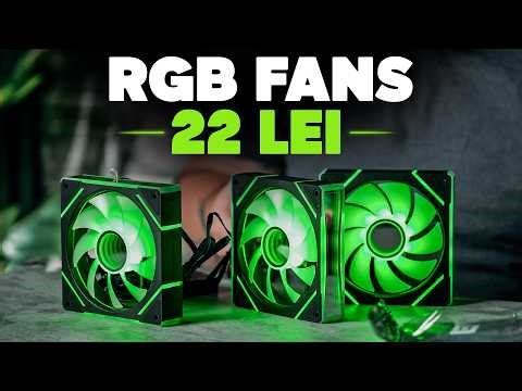 FAN-uri RGB cu Infinity Mirror Mega Ieftine .. MERITA ?!